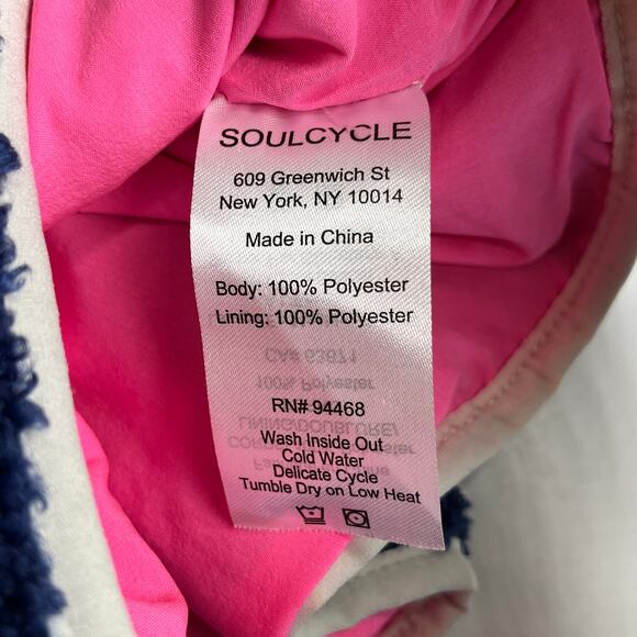 Soul by SoulCycle Jacket Blue Sherpa Full Zip S - Picture 6 of 6